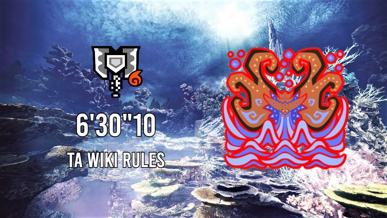 [MHW:I] 歴戦王ネロミェール チャージアックス 6'30"10 (TA wiki rules) 溟鳴り遥か遠く