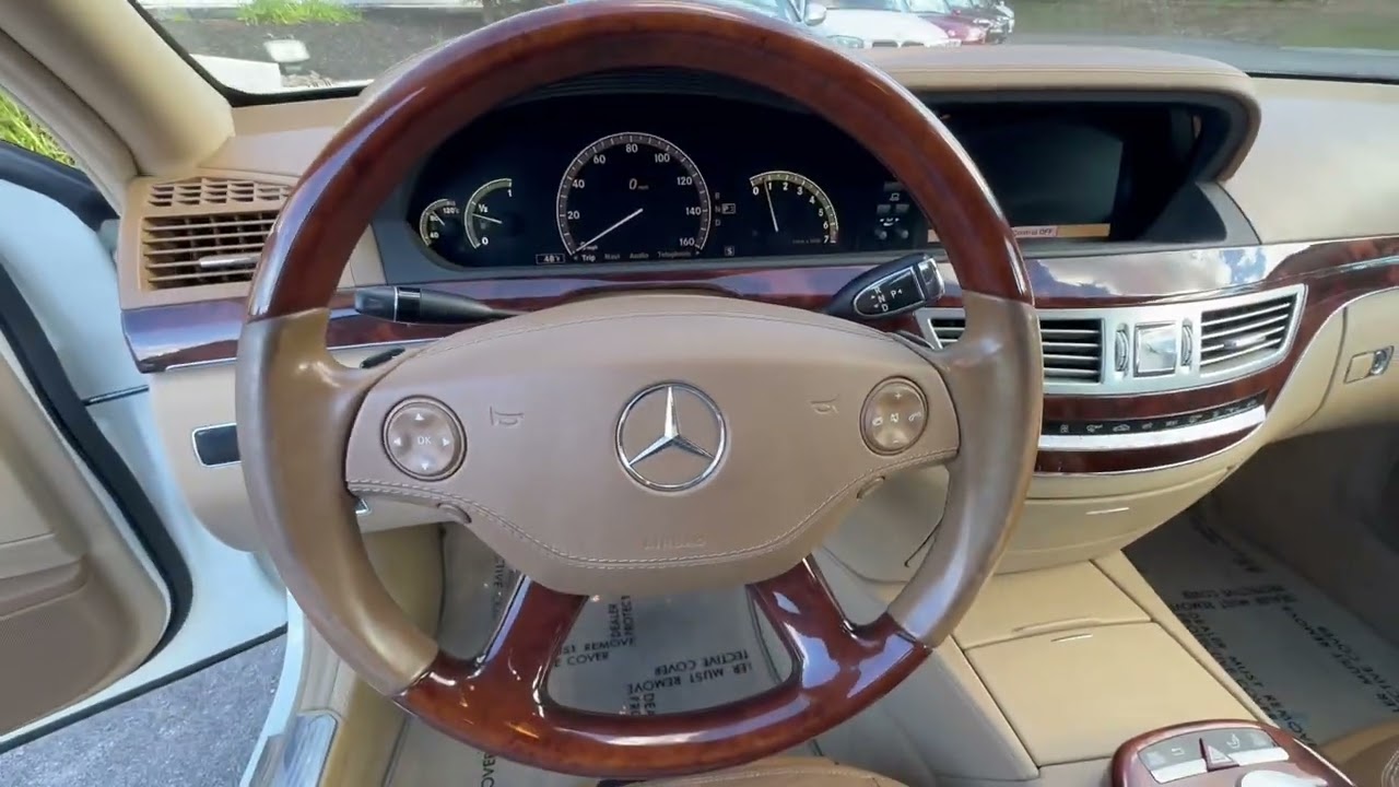 2009 MERCEDES-BENZ S550 WALK AROUND VIDEO STOCK#261239
