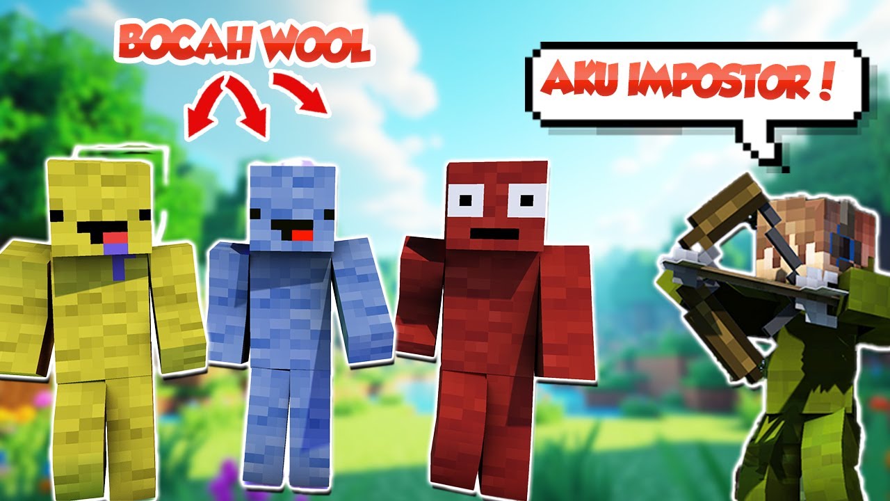 AKU MENJADI IMPOSTOR PEMECAH PERTEMANAN DI MINECRAFT INI !!!