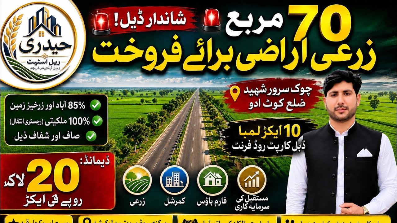 Agriculture land for sale in Pakistan | land for sale in Pakistan | zameen for sale in Pakistan