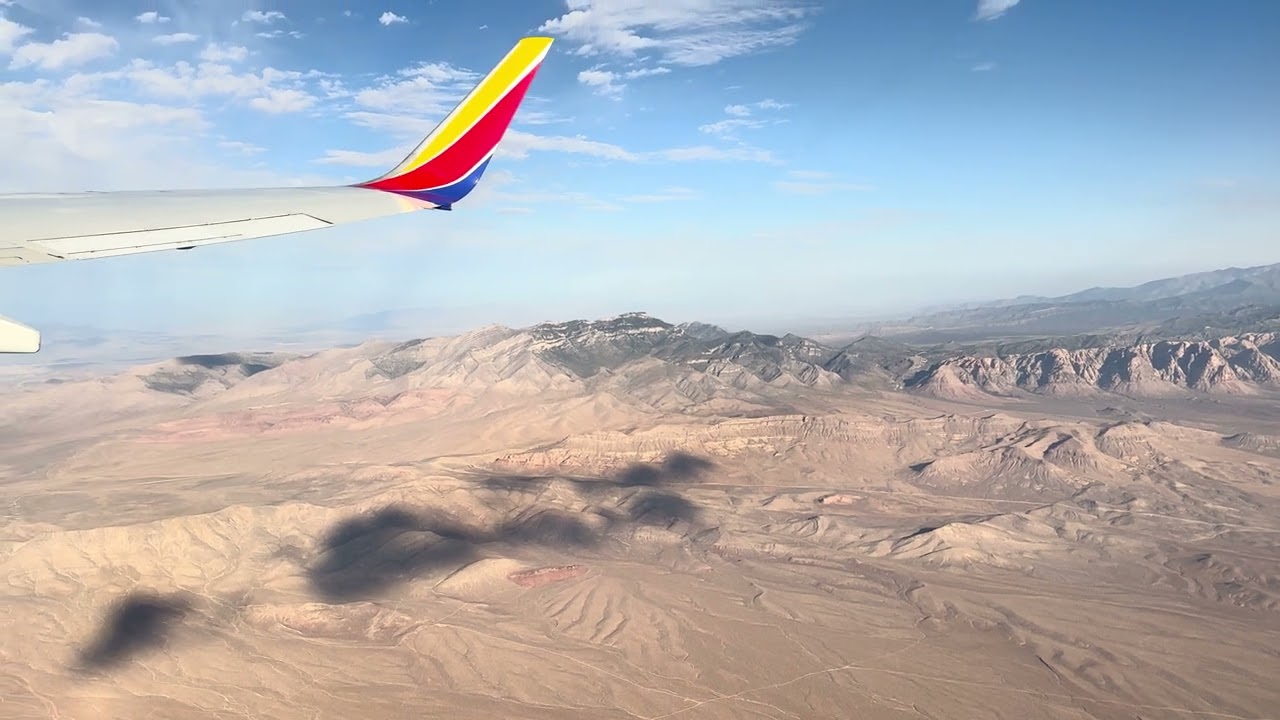 4K - Takeoff (First 10 minutes) - Harry Reid Las Vegas International Airport (KLAS) - July 17, 2023