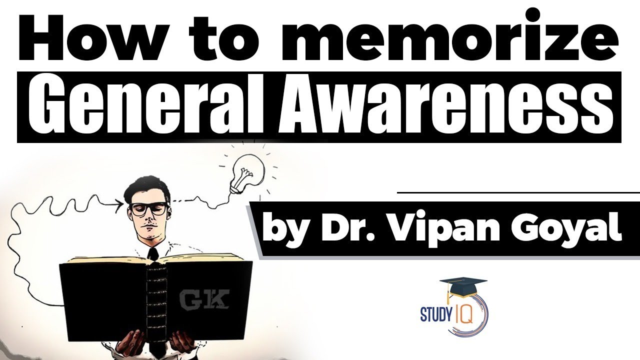 How to memorize General Awareness l How to Remember Gk l How to Study Effectively l Dr Vipan Goyal