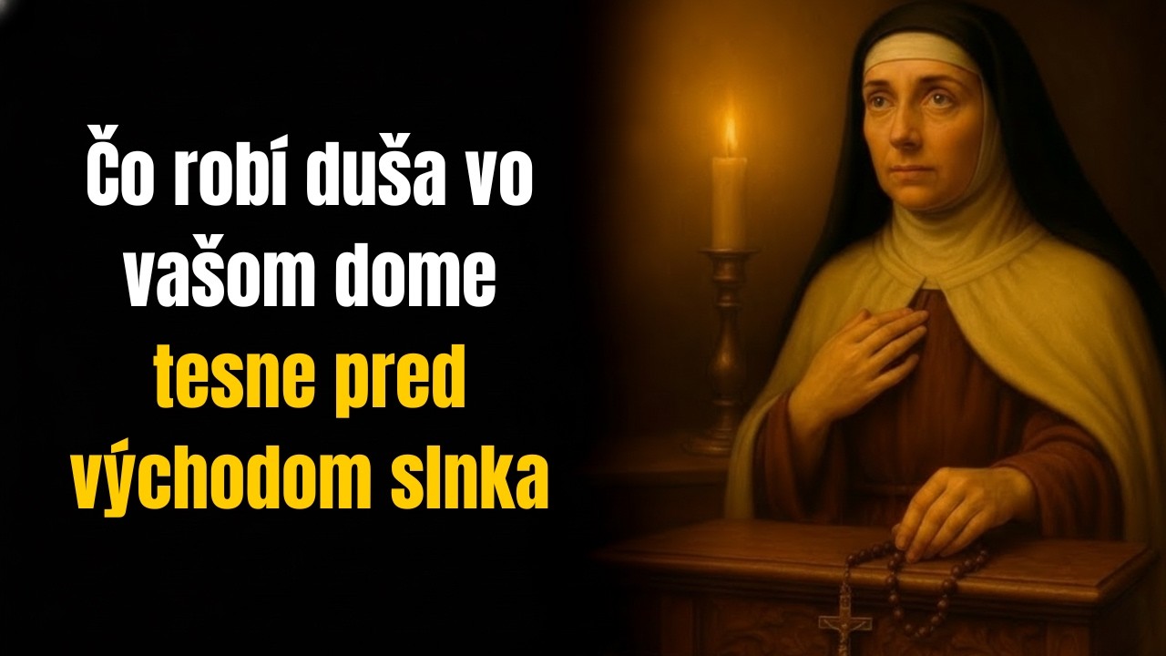 Svätá Terézia: Tajomstvo čo duša robí pred východom slnka vo vašom dome