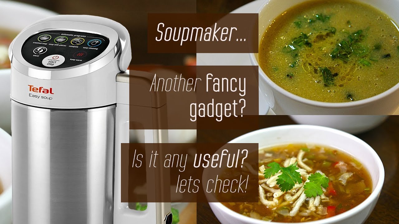 Is the Soup Maker Worth it? Lets Test It By Making Two Soup Recipes using Tefal Soup Maker!