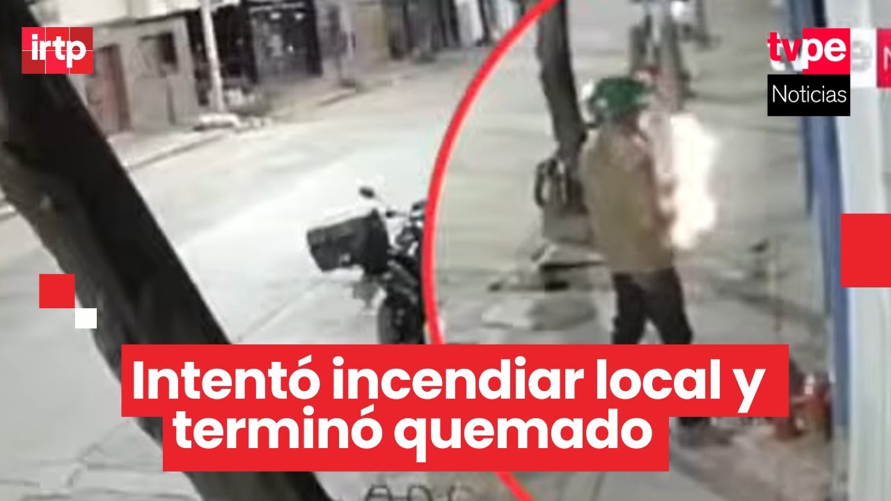Cusco: sujeto sufre quemaduras al intentar incendiar un inmbueble