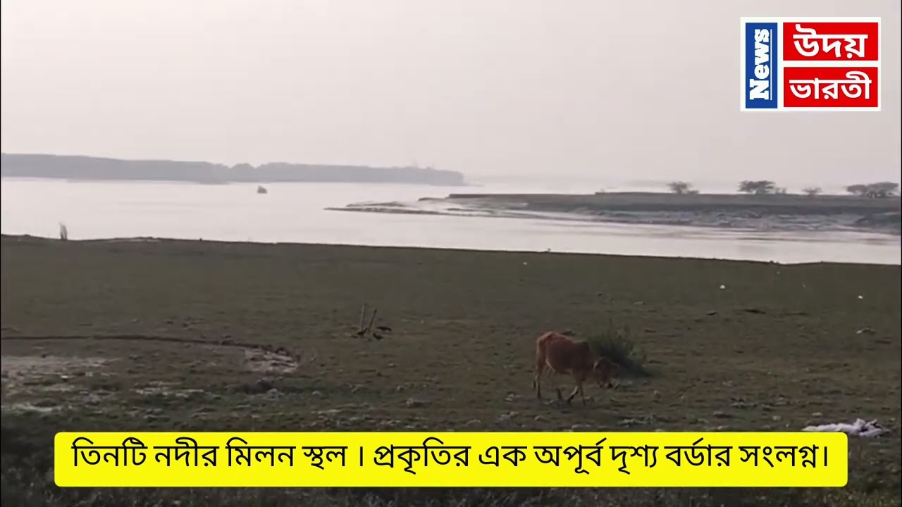#তিনটে নদীর মিলন স্থল #প্রকৃতির এক অপূর্ব দৃশ্য #বাসন্তী বর্ডার সংলগ্ন #
