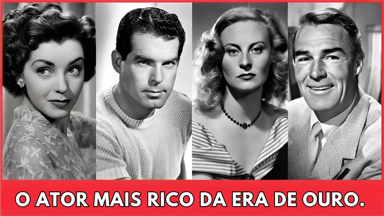 7 Atores Mais Ricos da Era de Ouro de Hollywood | Hollywood Vintage