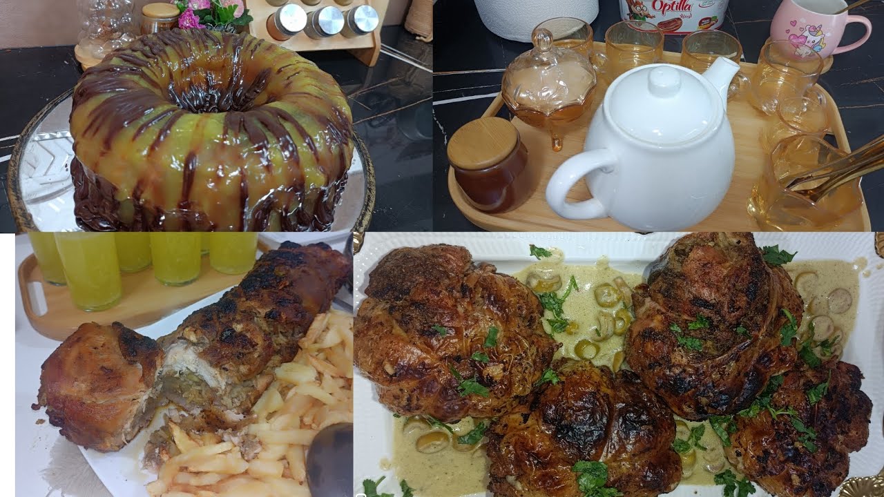 تحضيرات رمضان 2026 🌛دجاج فارسي 🍖مسكوتشوا بنكهة البرتقال 🍞🍊