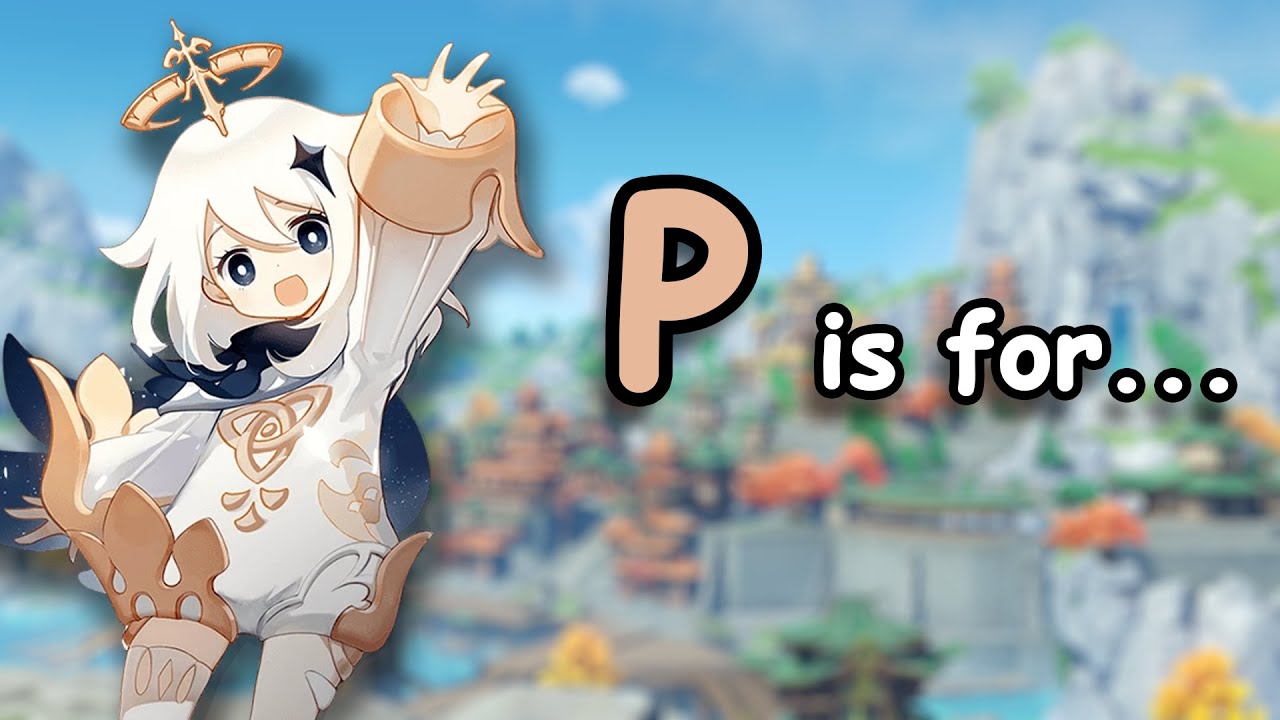 Learn the alphabet with Paimon