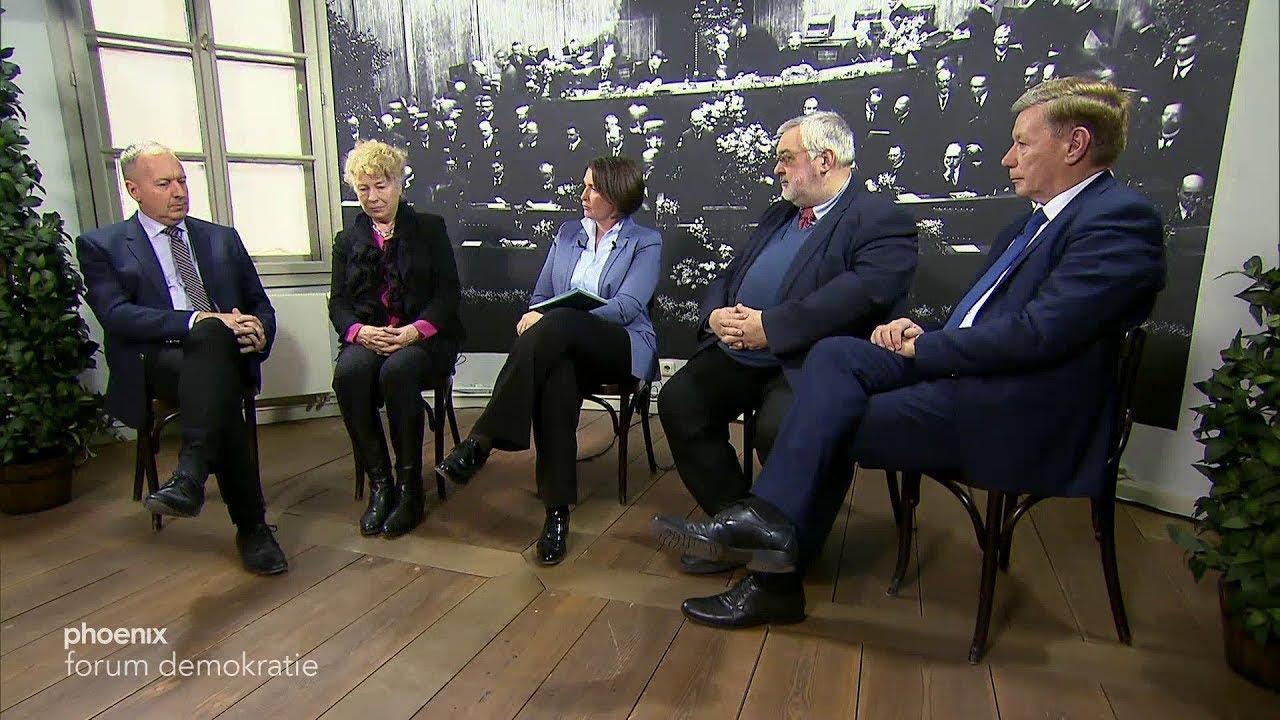 forum demokratie - Wegscheiden der Demokratie: Weimar 1919 (phoenix - 24.02.2019)