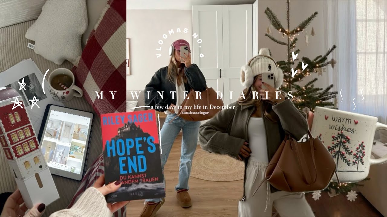 XL Hausupdate, Christmas Shopping, Read with me & Kalender Türchen öffnen 🎀❄️🧦🧣 || VLOGMAS #6
