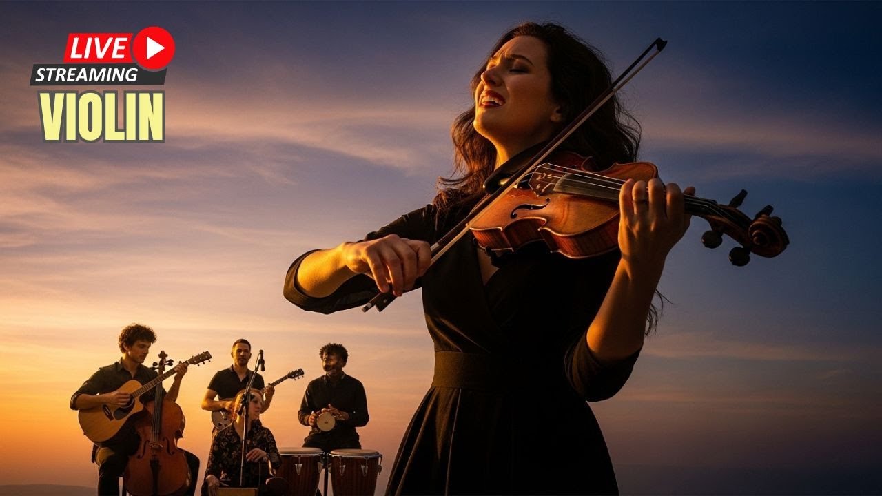 LIVE Relaxing Violin Music 🎻 | Soft Instrumental for Work, Reading & Stress Relief