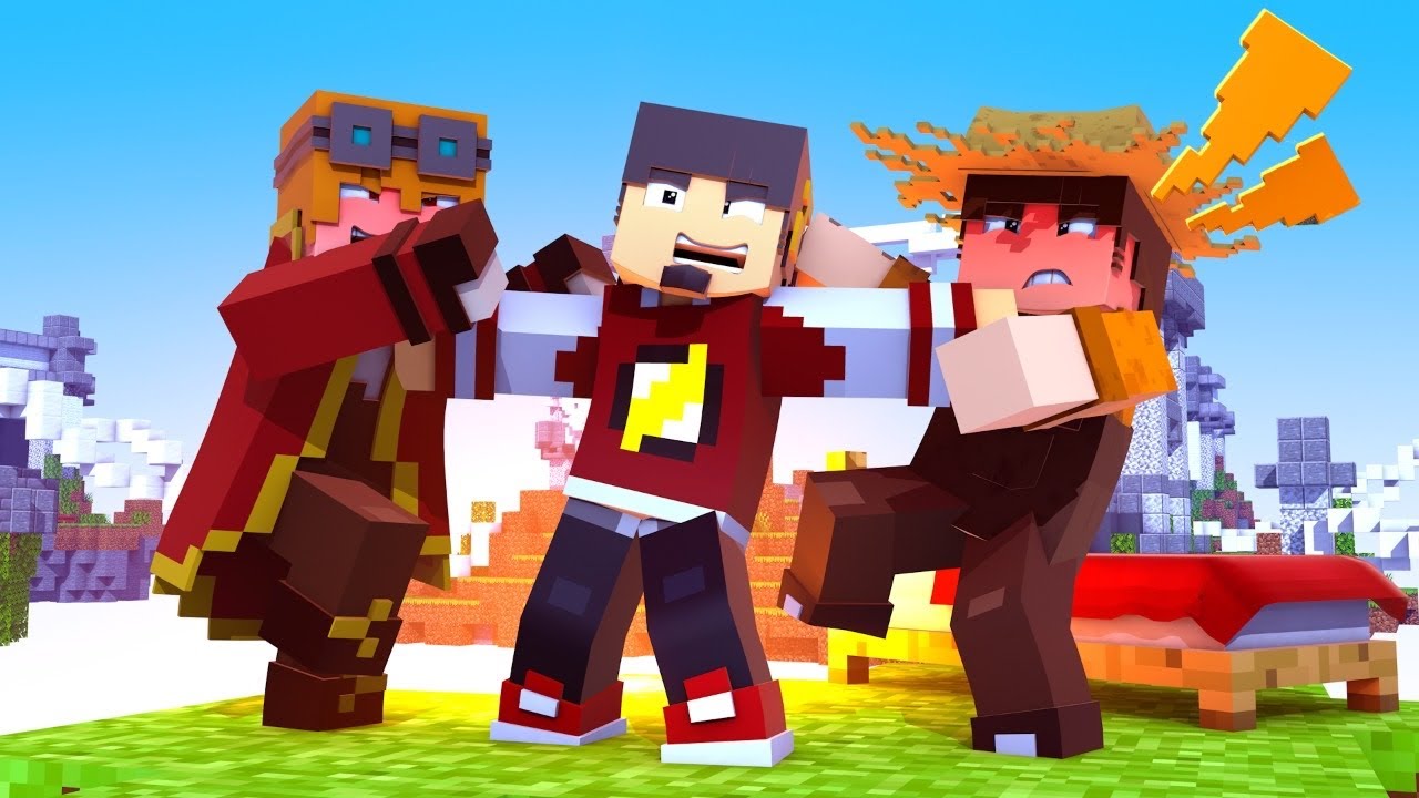 Minecraft: VIROU BRIGA - BED WARS ‹ EduKof ›