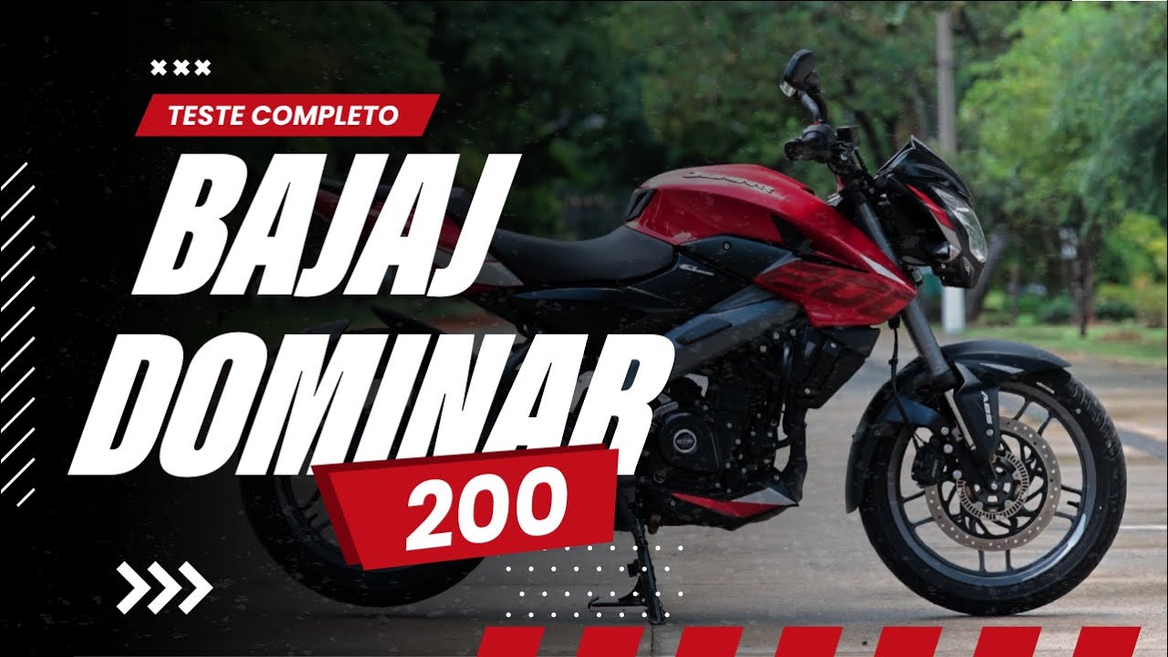 BAJAJ DOMINAR 200: TESTE COMPLETO