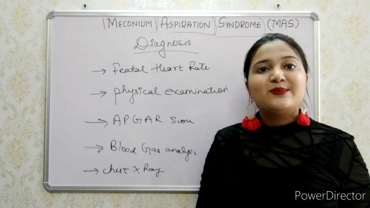 Meconium aspiration syndrome|| easy explanation in hindi ||
