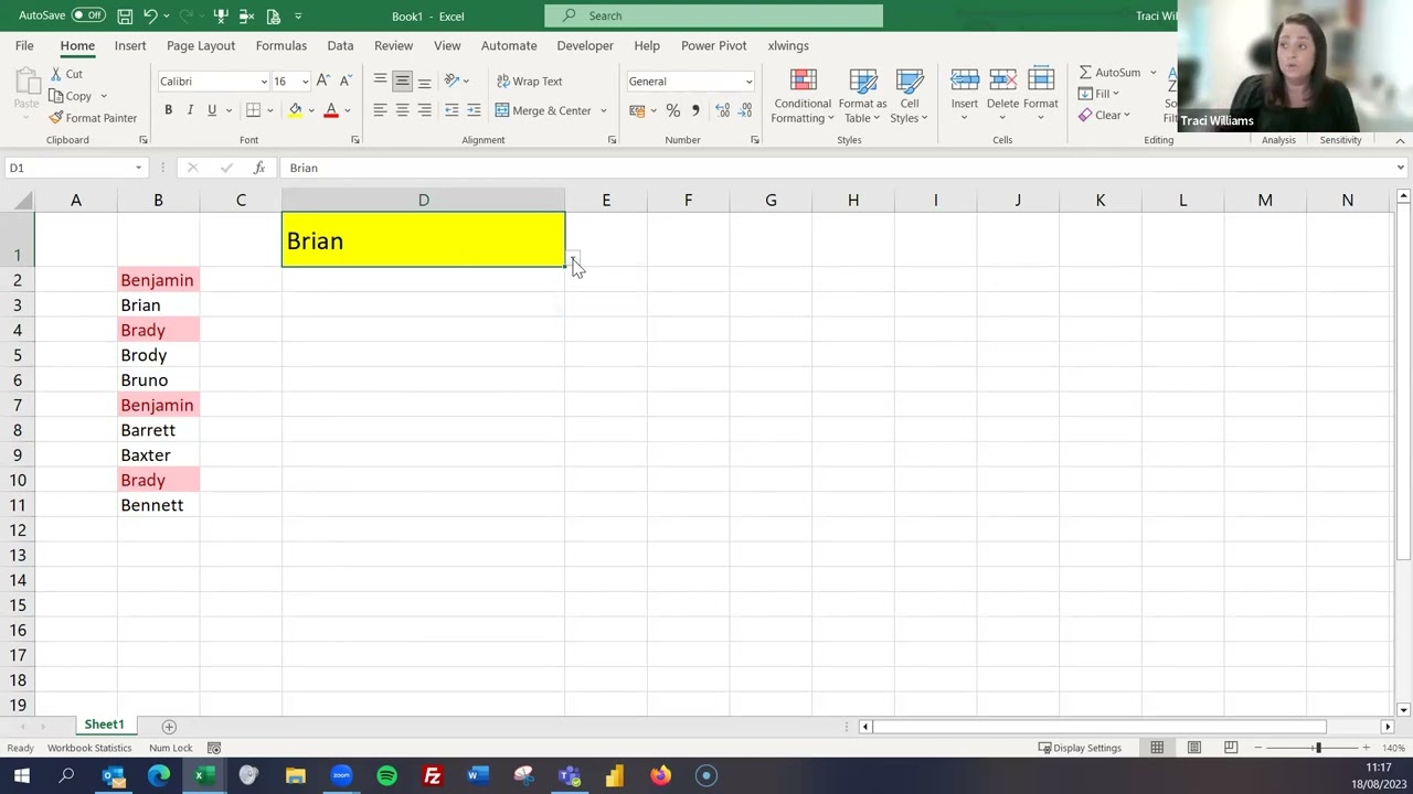Searchable Data Validation