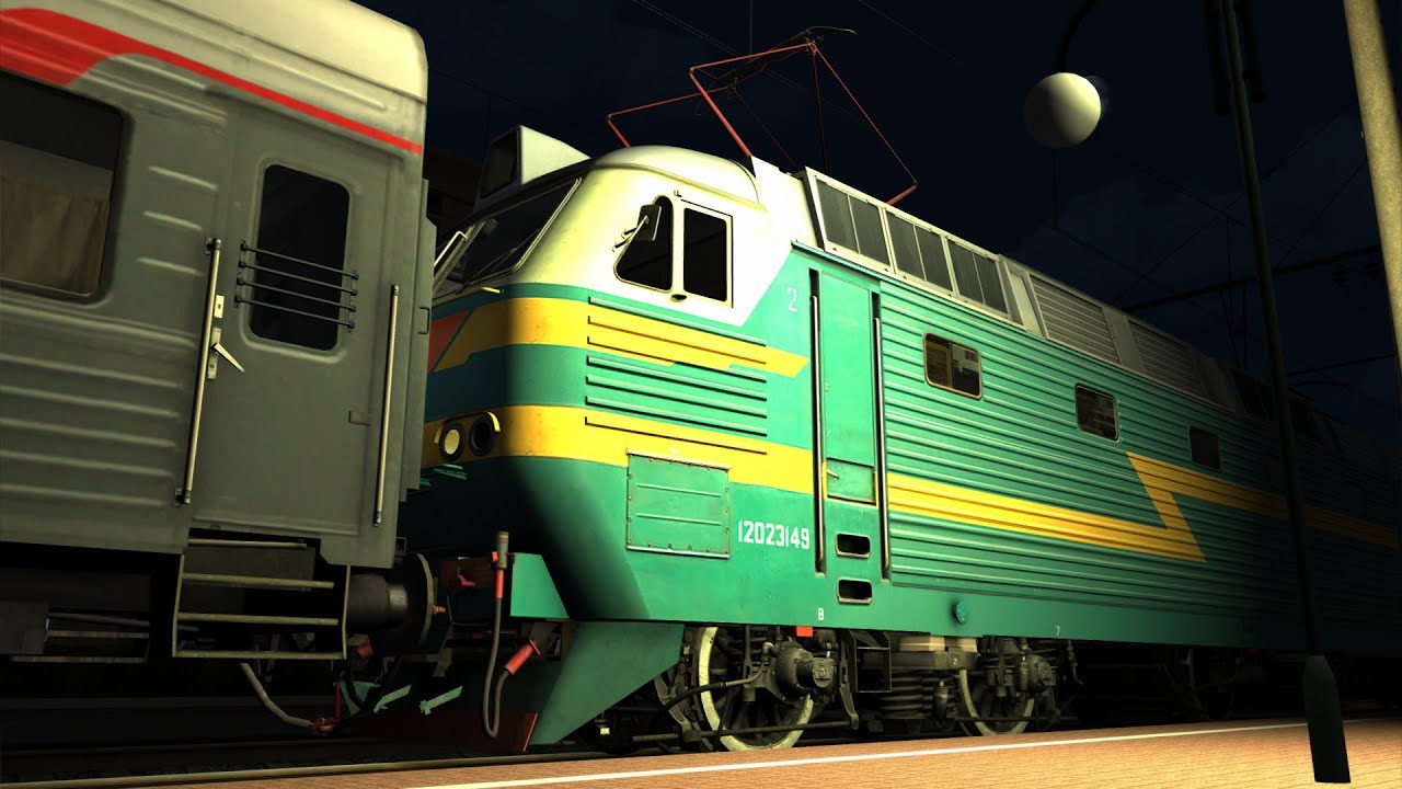 Train Simulator Classic 2024. Катаемся на ночном поезде №105 