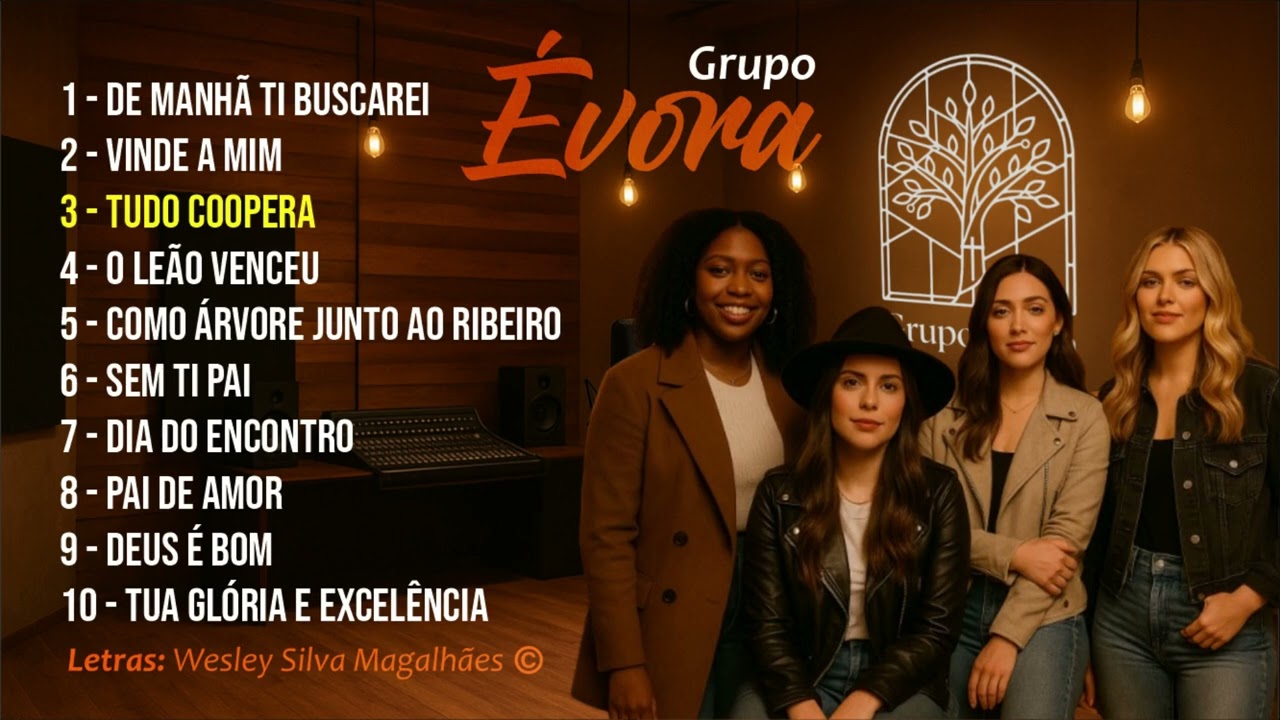 🎵 Grupo Évora - As 10 Melhores Músicas de Louvor e Adoração | Louvores Que Tocam a Alma