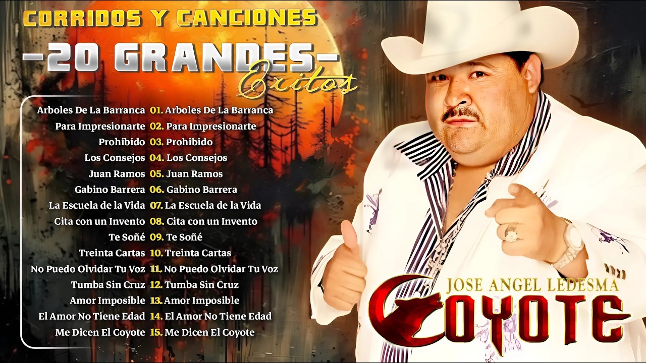 El Coyote y Su Banda Tierra Santa ❤️ Los Grandes &Eacute;xitos de Banda Rom&aacute;ntica Mix 2026