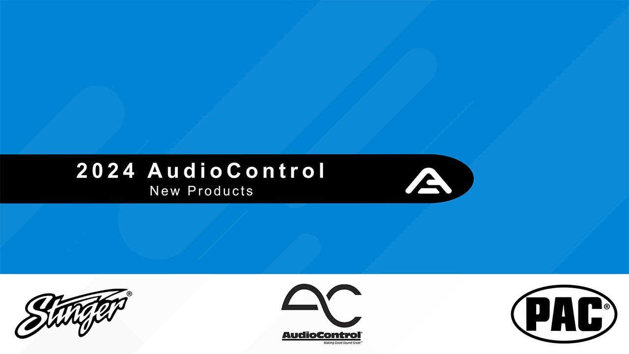 Audio Control New Speakers & Subwoofers Webinar