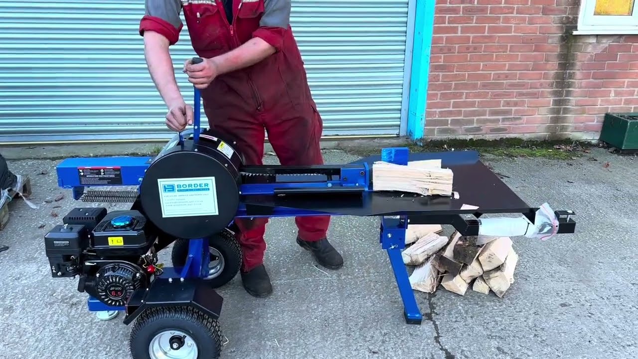 Petrol Kinetic Log Splitter | How To Use
