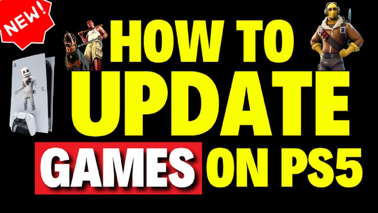 How to Update Games on PS5