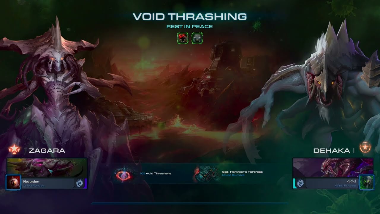 STARCRAFT 2 COOP MUTATION: REST IN PEACE | ZAGARA & DEHAKA | @dehakaburger5410
