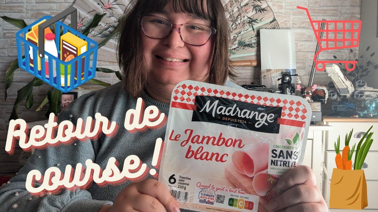 #asmr 30 minutes RETOUR DE COURSE 🛒