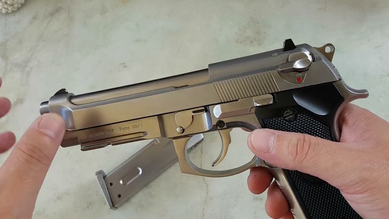 Airsoft - Beretta M9A1 Gen.2 WE GBB 6mm - E&G Comércio