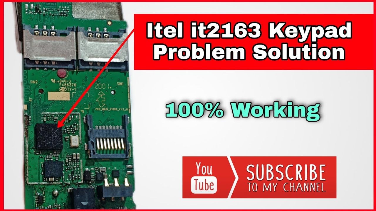 itel it2163 Keypad Not Working | itel 2163 all keypad problem solution ||