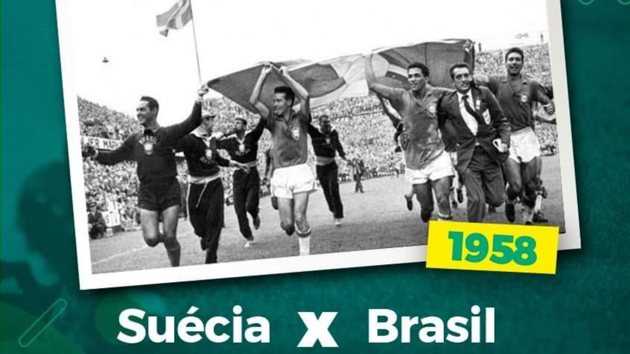 FINAL DA COPA DE 58 BRASIL X SUÉCIA NARRAÇÃO ANTERO NETO RÁDIO VERDES MARES 810