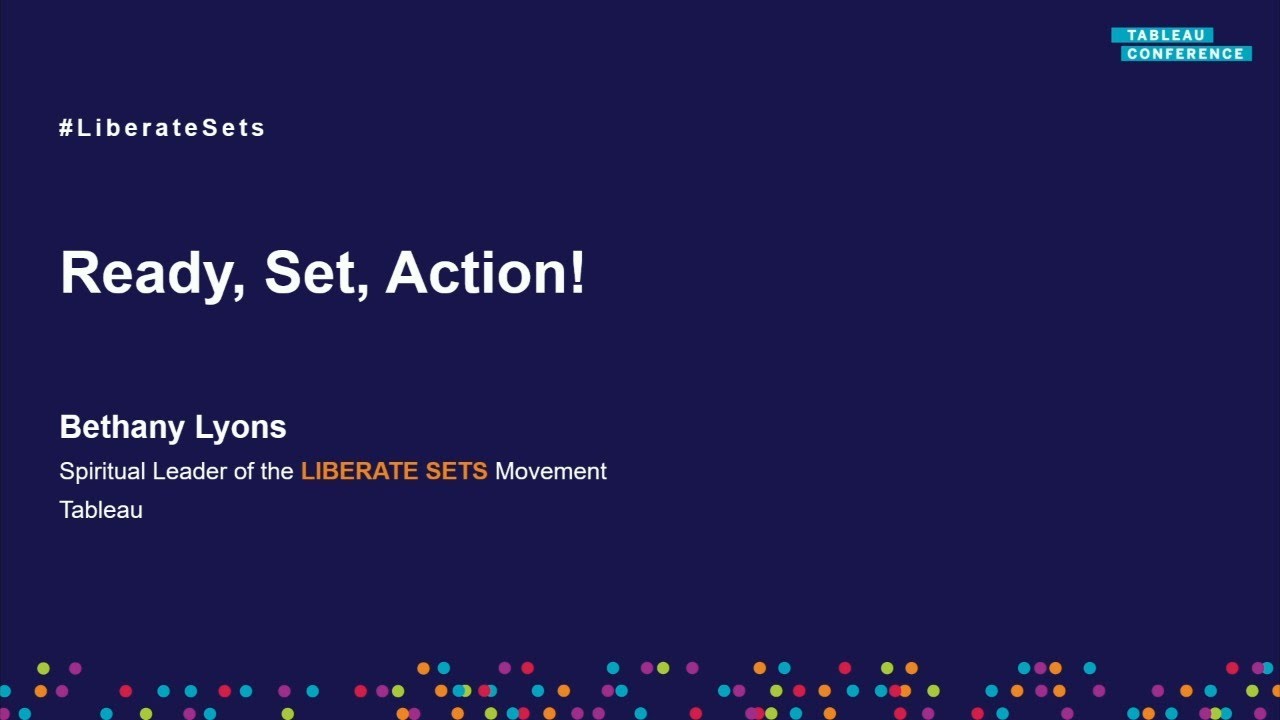 Ready, set, action!