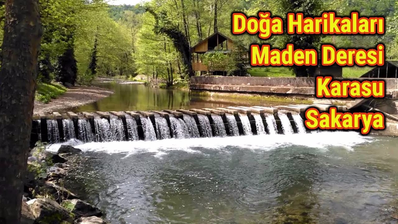 Muhteşem Doğa Harikaları -Maden Deresi ve Şelalesi ( Karasu - Sakarya )