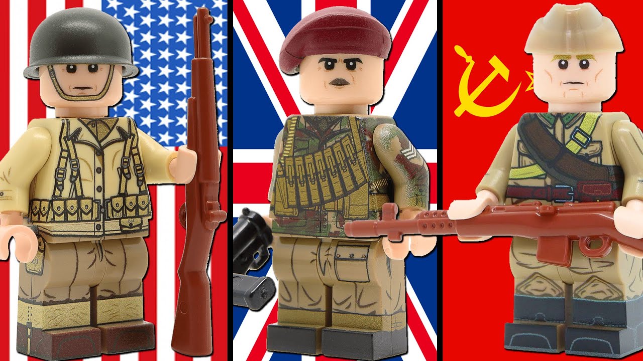 Я собрал из LEGO все армии Второй мировой войны...