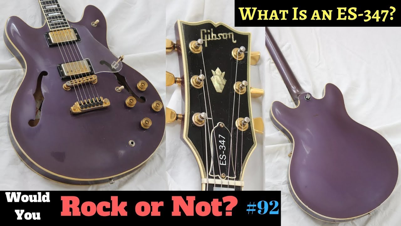 Что вообще такое ES-347? Gibson 1980 Custom Ordered, цвет Purple Plum | WYRON? Эпизод 92