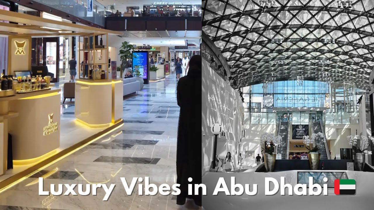 Luxury, Peace & Beautiful Architecture | My Galleria Mall Experience 🇦🇪