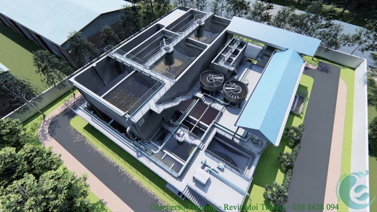REVIT MÔI TRƯỜNG - WASTEWATER TREATMENT PLANT