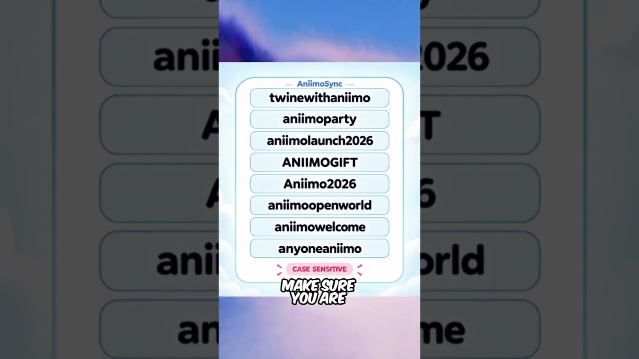 8 ACTIVE ANIIMO Gift Codes! | FREE Rewards