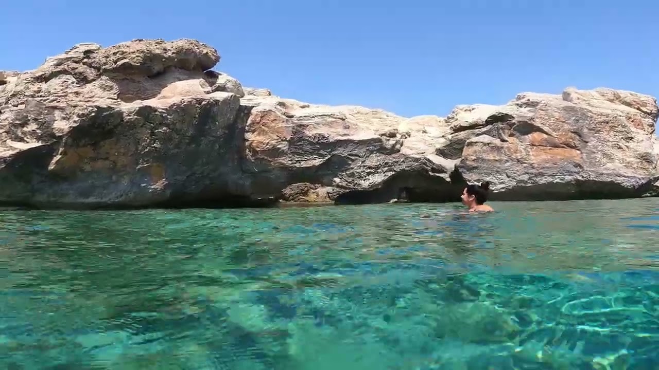 🌊 A Magical Journey Through Two Eras  Swimming at Kakkos Bay Hotel & Exploring the Minoan Aquarium
