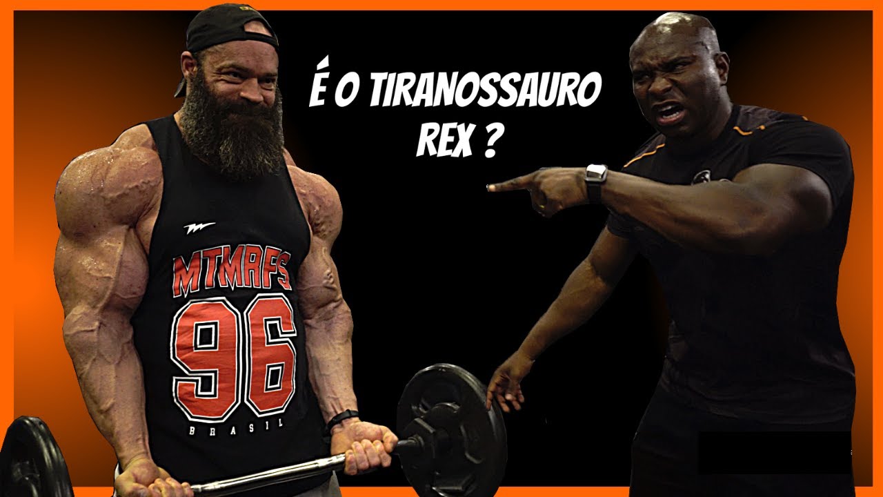 LEÃO MOSTRA O [SISTEMA QUANTUM 2.4] PARA O @MARCAODOSVENENOS TIRANOSSAURO  a sociedade não entende