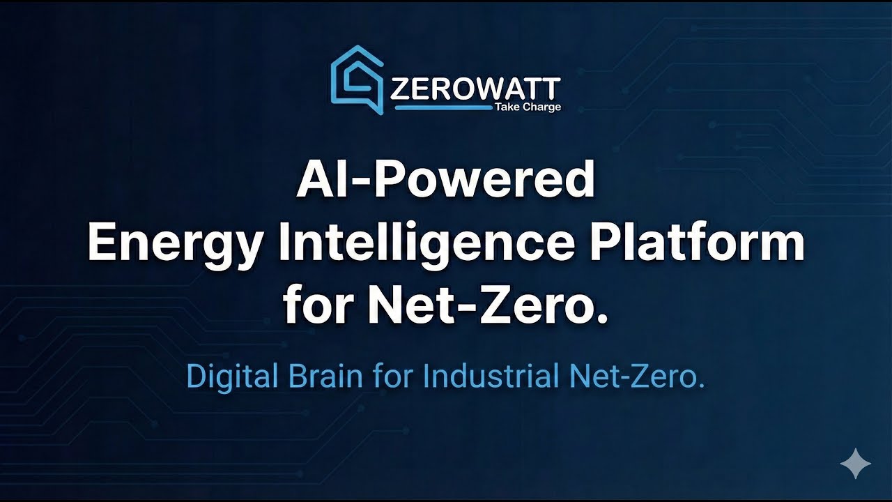Zerowatt | The Digital Brain Powering Net-Zero Industrial Facilities