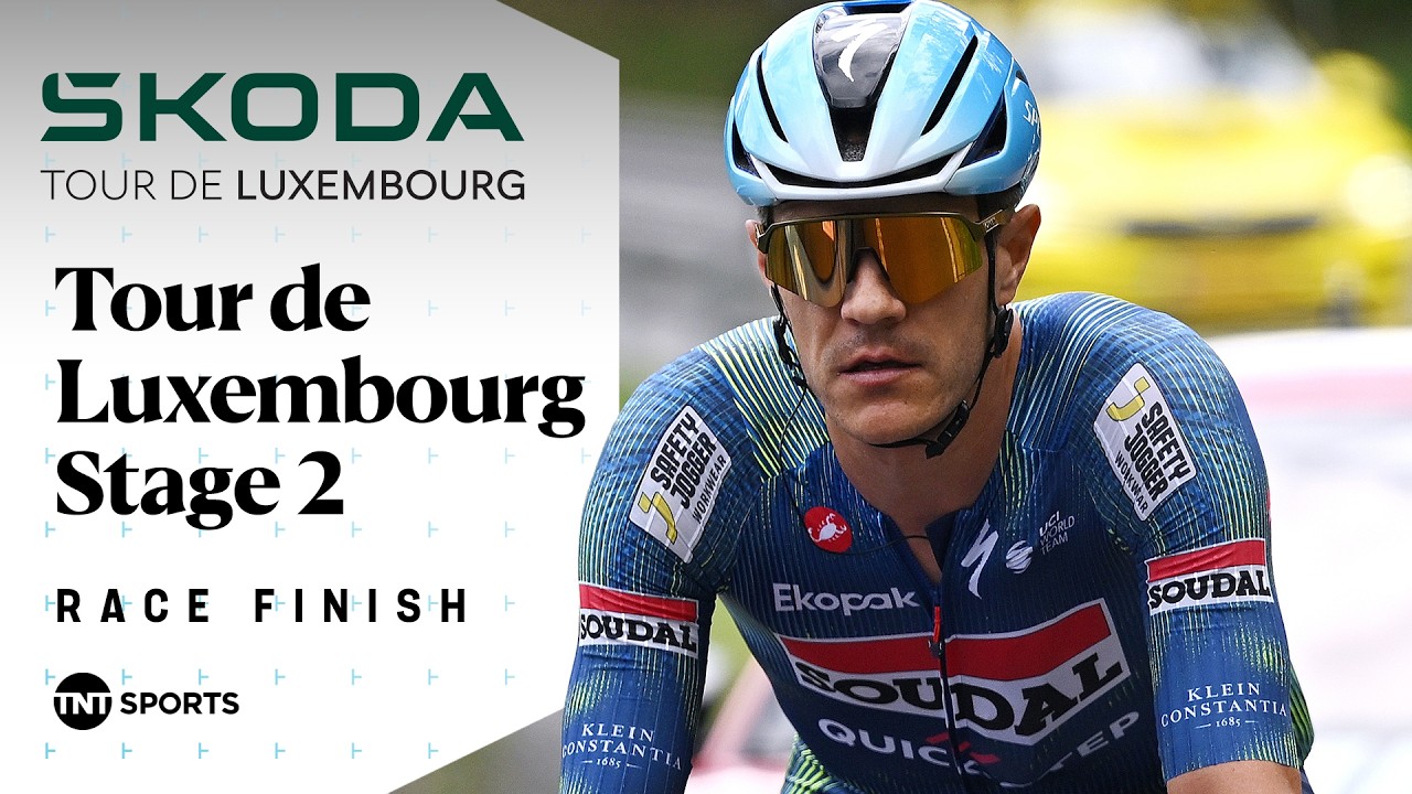 LONG SPRINT BATTLE! 😮&zwj;💨 | 2026 Men's Tour of Luxembourg Stage 2 Final KM's | TNT Sports Cycling