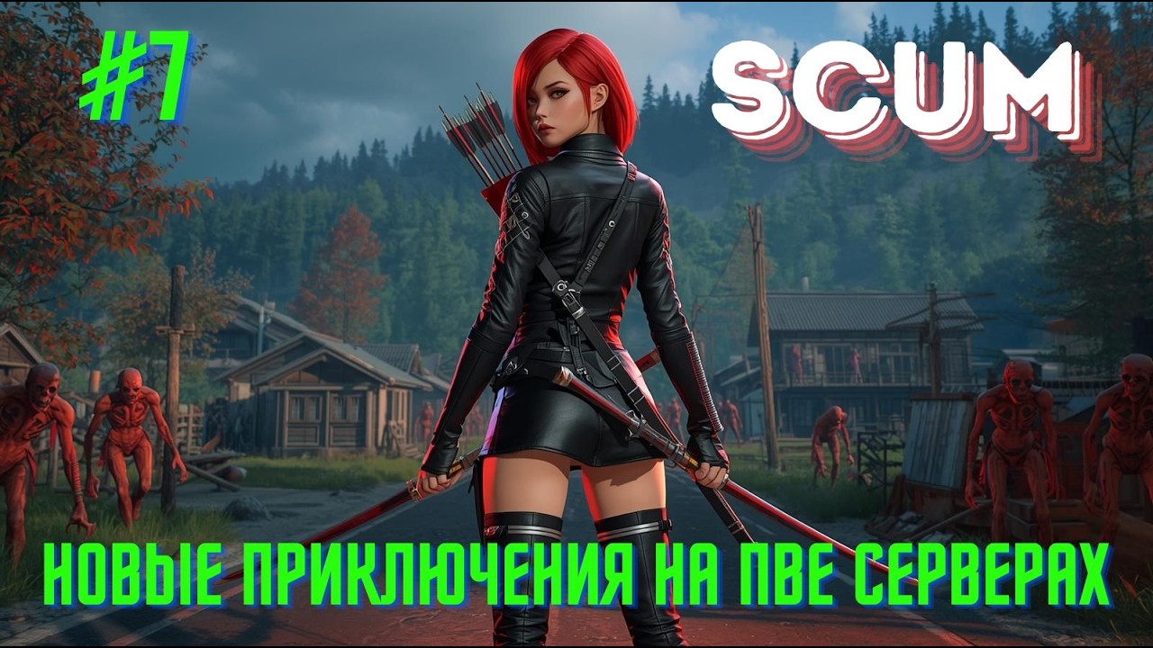 SCUM- Попал на дружный сервер, часть#7 #game #scum #выживание