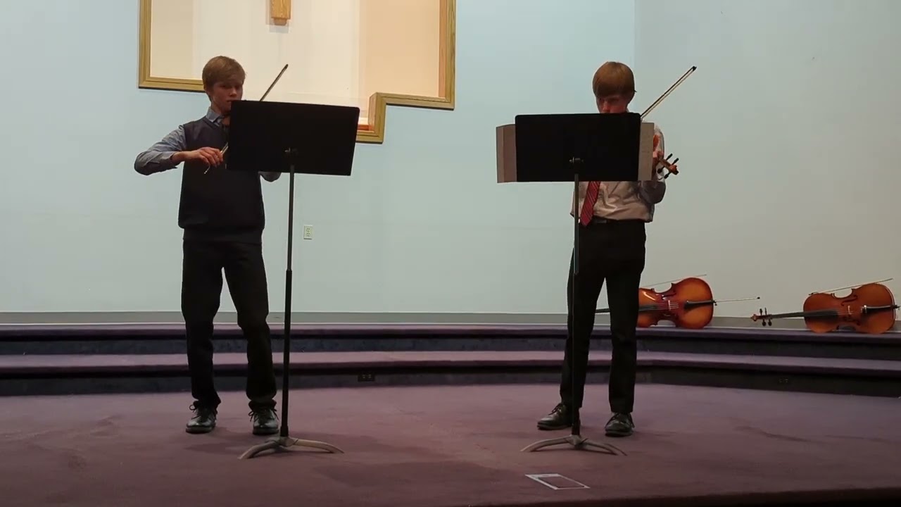 Der Erlkonig by Franz Schubert, arranged by James Bloomfield for two violins 