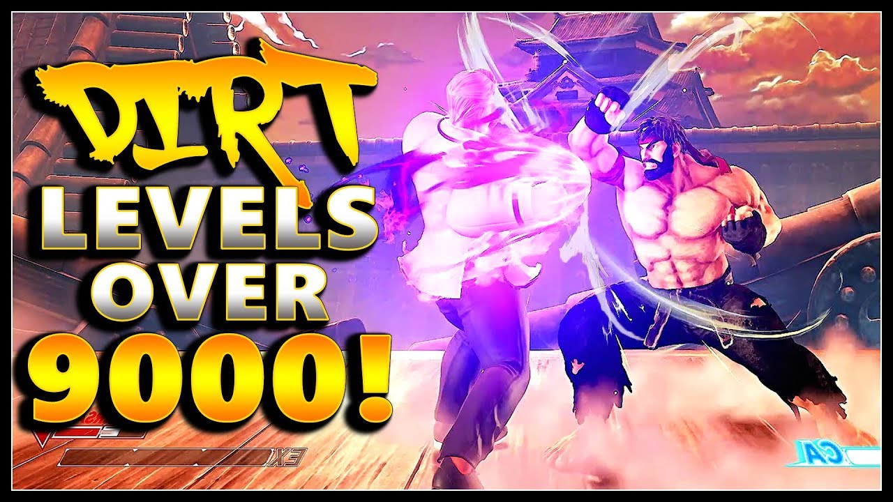 SFV - Dirt Levels Over 9000 | FT- Ryu Urien Menat & Zeku Monsters - SF5