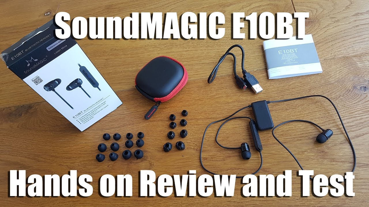SoundMAGIC E10BT-BK Bluetooth HeadPhones [Hands on Review and Test]