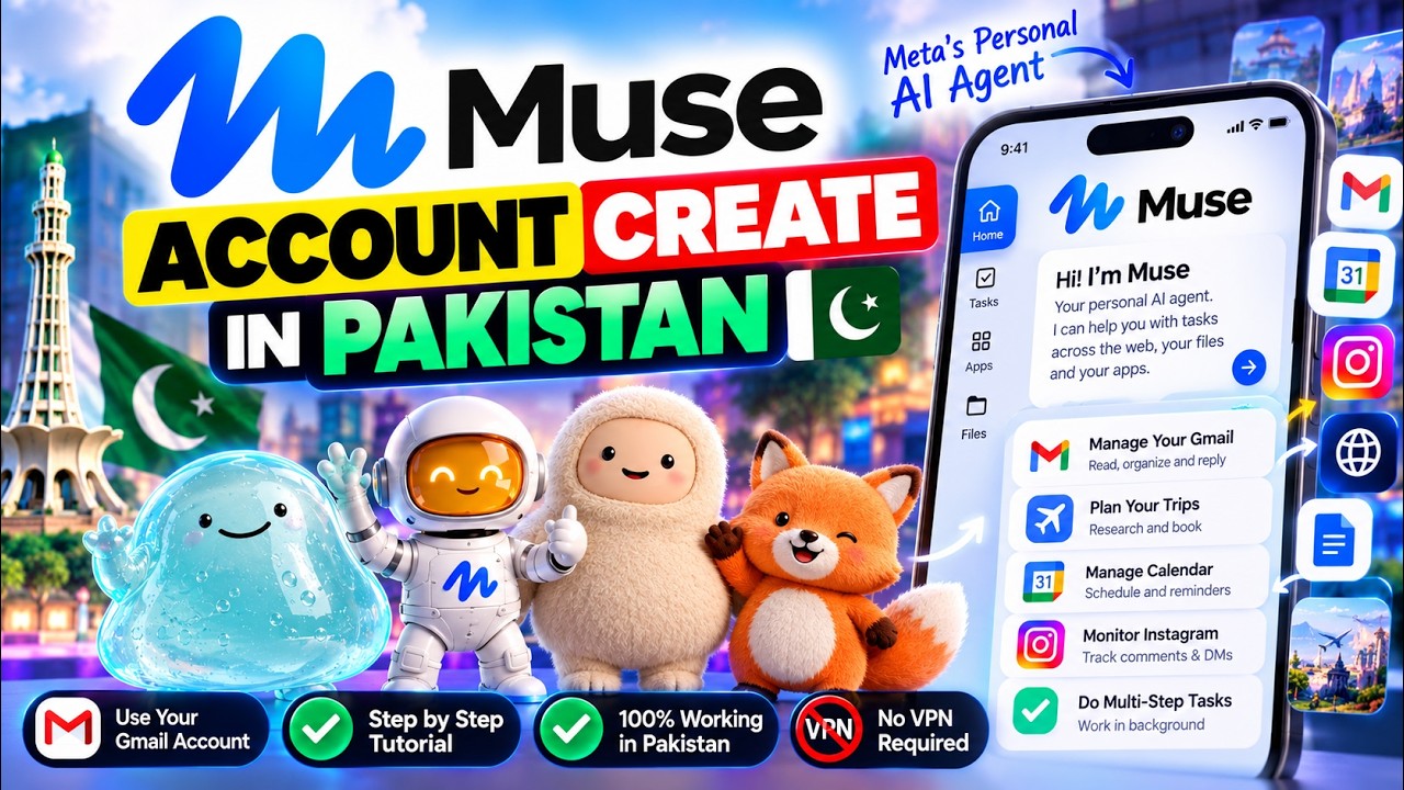 How to Create Muse.ai Account in Pakistan | Complete Step-by-Step Tutorial