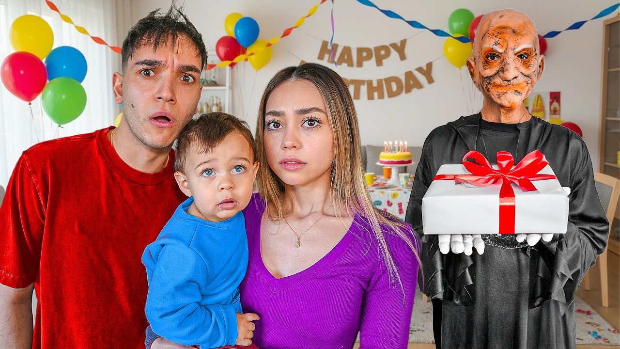 Scary Old Man RUINED Our Baby's Birthday Party...