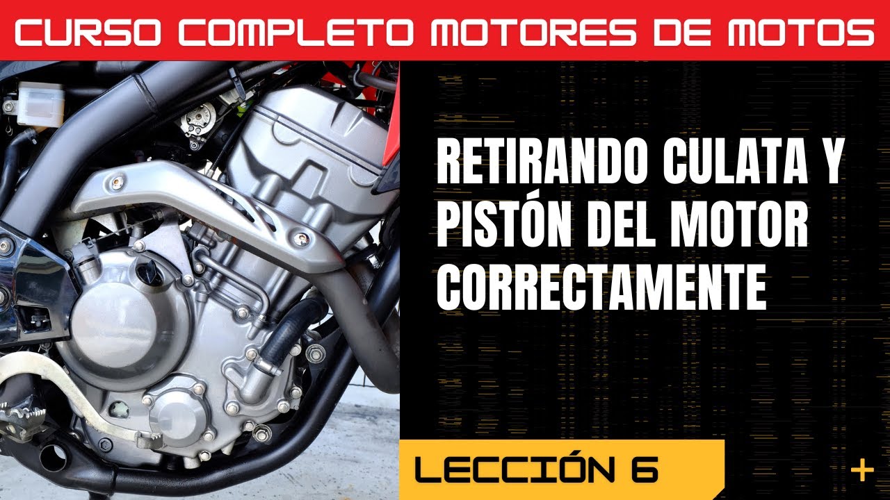 🟢 Retirando Culata (CILINDRO Y PISTÓN) del motor ¡correctamente!