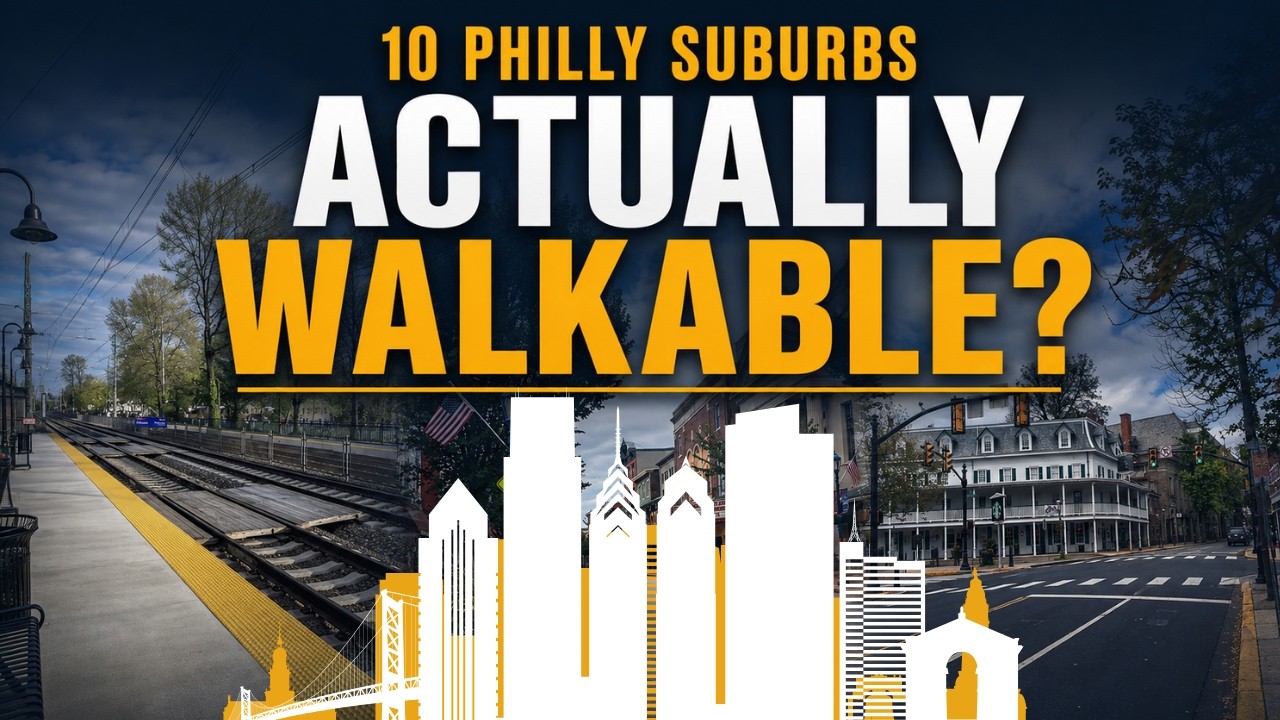 Top 10 Walkable Philadelphia Suburbs in 2024